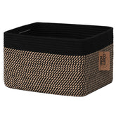 COMFY-HOMI basket rectangular top view shows compact shelf storage.