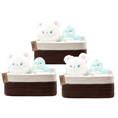 COMFY-HOMI baskets with space-max rectangular design organize toys efficiently.