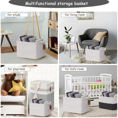 COMFY-HOMI basket stores cosmetics neatly reducing clutter with a chemical-free design