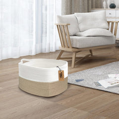 COMFY-HOMI basket toy storage demonstrates organized playtime and clutter reduction