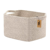 COMFY-HOMI storage basket shelf-display keeps items neatly organized on shelves.