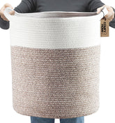COMFY-HOMI XXL laundry basket handles close-up showing reinforced grip for heavy loads