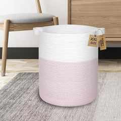 COMFY-HOMI XXL basket with ergonomic handles for easy carrying
