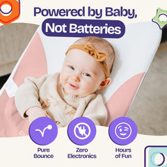 ComfyBumpy Height Positions shows three adjustable levels for infants to toddlers.