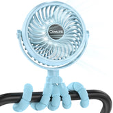 COMLIFE Baby Stroller Fan 360 rotation for flexible cooling on the go