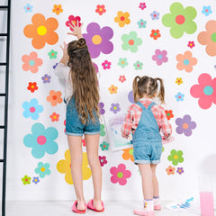 COMNICO Y2K floral wall decor for teen bedrooms.