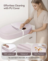 COMOMY changing pad with non-slip belt for stable diaper changes