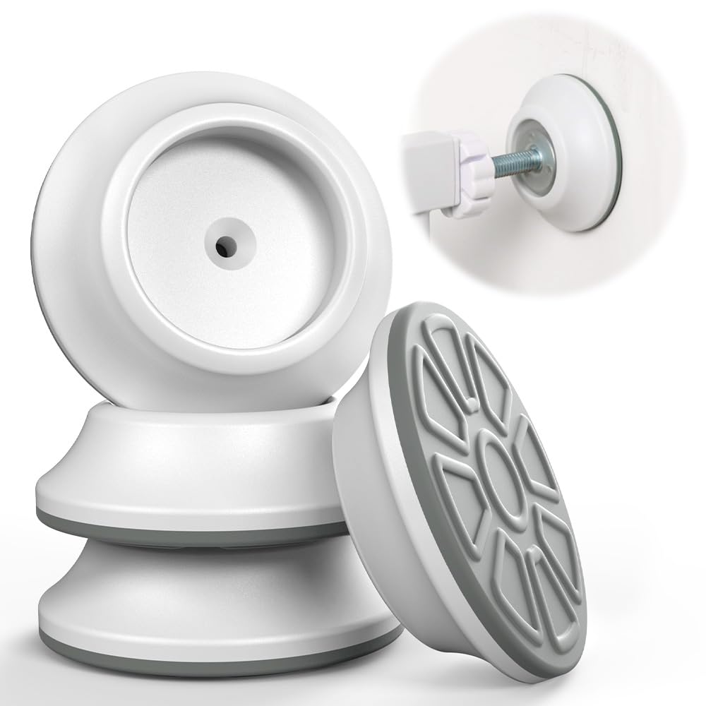COMOMY wall cup assembly demonstrates quick tool-free setup for wall protection.