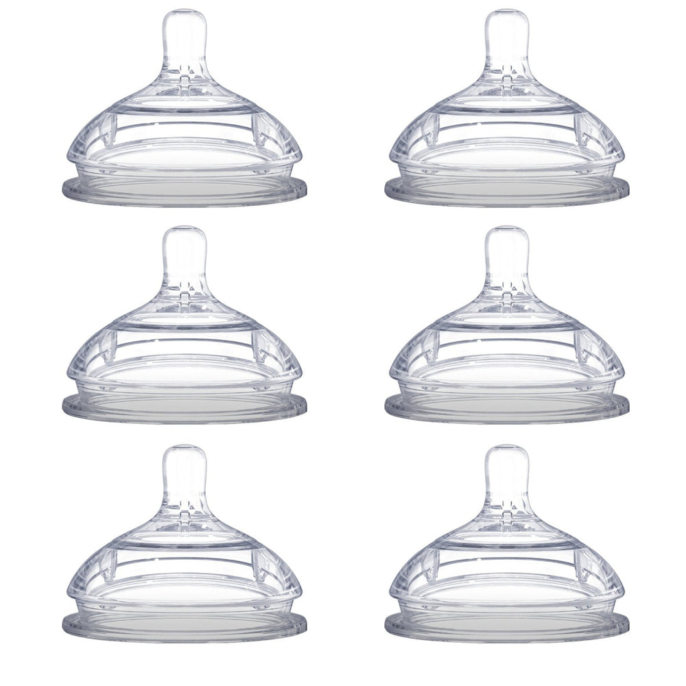 Comotomo replacement nipples slow flow 0-3 months—gentle feeding with anti-colic vent