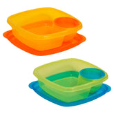 COMPAC HOME Take A Dip set with lid view for organized lunches and dips.