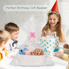 COMSE empty basket side view demonstrates compact footprint.