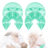 CONBELLA breast therapy pack blue front view for reusable cooling relief after breastfeeding.