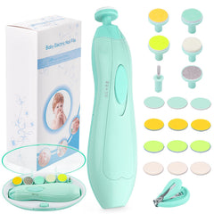 Consevisen baby nail trimmer front view—ergonomic, gentle grooming for tiny nails.
