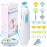 Consevisen Baby Nail Trimmer front view with LED light for precise trimming.