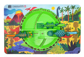 Constructive Eating dinosaur placemat for mess-free meals during toddler dining
