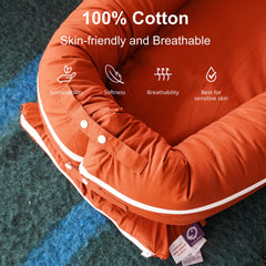 CooCooBaby Deluxe Lounger with play gym attachment for interactive baby play