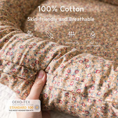CooCooBaby machine-washable double-sided cover offers easy care and versatile styling.