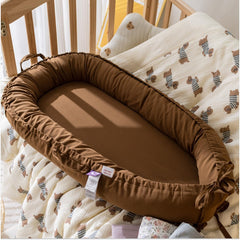 CooCooBaby infant lounger tummy-time use highlights safe, engaging activity with secure positioning.