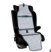 Cool Carats car seat cooling pad on seat delivers quick comfort for hot car rides.
