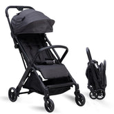 COOL KIDS Baby Stroller folding action demonstrates hands-free setup.