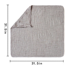 CoolaPeach towel close-up shows soft cotton fabric for gentle skin.