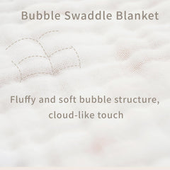 CoolaPeach muslin swaddle blanket 43x43 inches provides secure swaddling space