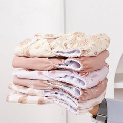 CoolaPeach soft-breathable fabric highlights gentle touch on baby's skin.