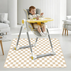CoolaPeach Splat Mat folded neatly for quick storage after meals
