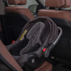 CoolBEBE soft velour fabric close-up highlights plush, skin-friendly cushioning.