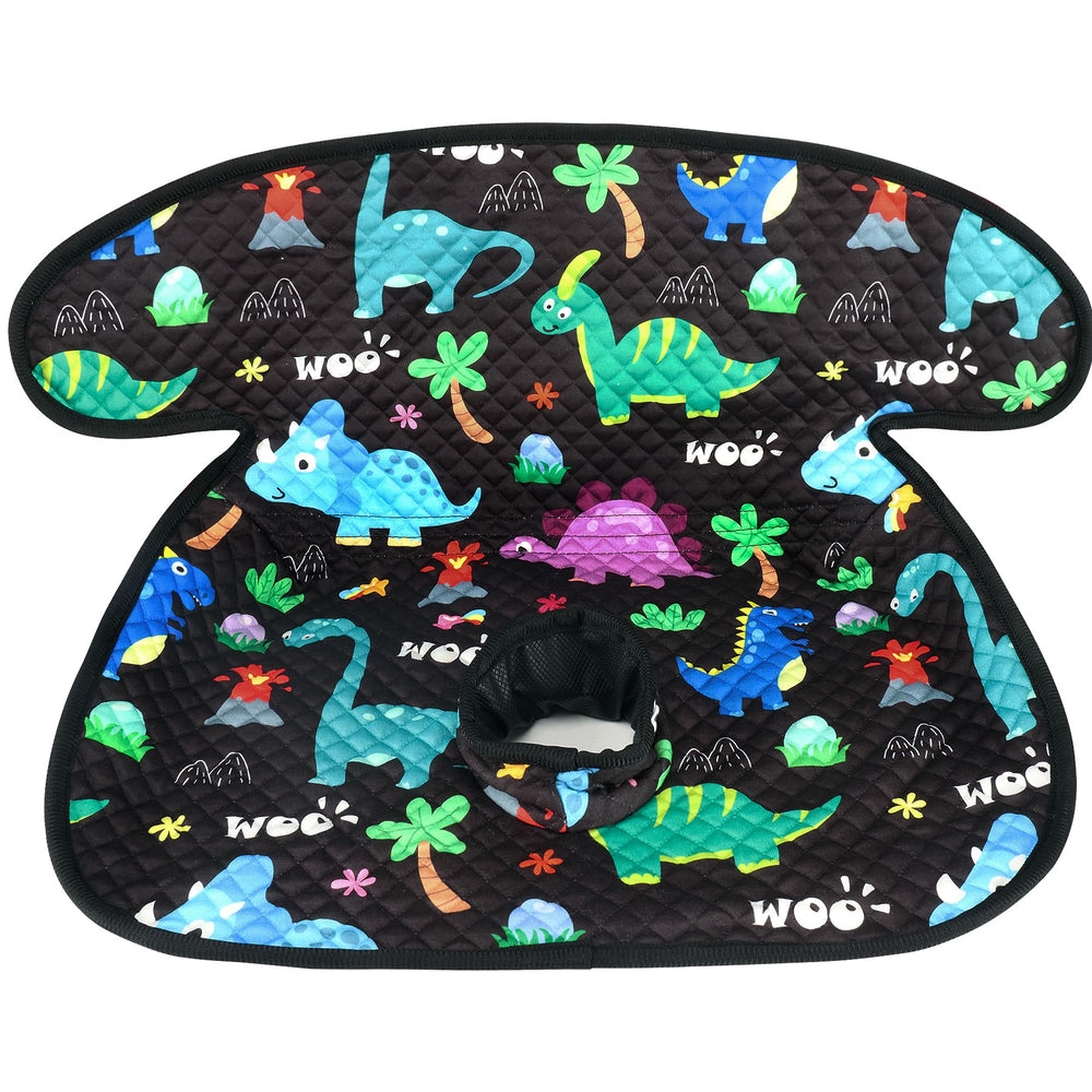 COOLBEBE infant car seat protector showing waterproof layers that keep seats dry during potty training