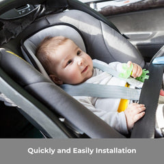 COOLBEBE new-2in1-babybody-cushion-removable-inner shows adjustable fit for growing babies.