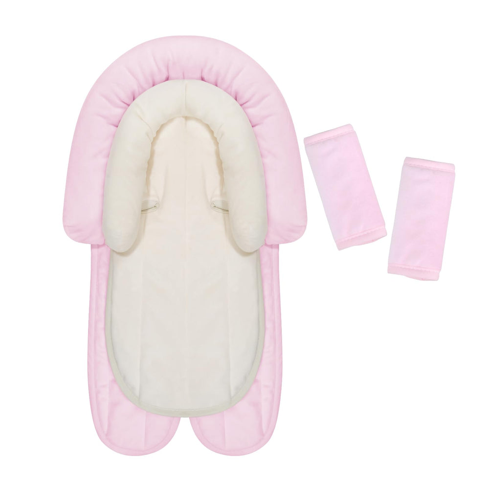 COOLBEBE new babybody support insert in pink cushions newborn comfort and breathability.