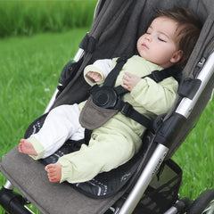 COOLBEBE piddle pad with non-slip edge stays in place for safety.