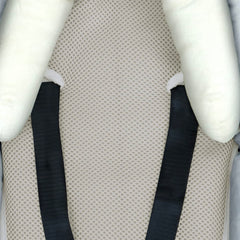 COOLBEBE ultra-soft velour cushion provides gentle support for everyday journeys