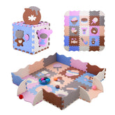 Coolcandy Baby Play Mat full layout shows a safe, inviting play area for babies