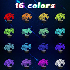 CoolGift Mart night light remote control for easy on/off and color cycling