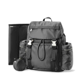 COOLREX Diaper Bag Backpack front view shows a sleek, lightweight design for everyday trips.