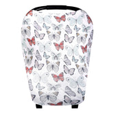 Copper Pearl 5-in-1 car seat cover closeup, versatile protection and easy access.