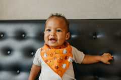 Copper Pearl bandana bib soft cotton comfort for teething days