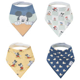 Copper Pearl Mickey front view bandana bibs keep outfits dry and stylish