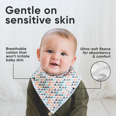 Copper Pearl Bison Bibs feature water-resistant fleece for extra protection.