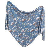Copper Pearl Bridger swaddle blanket soft-knit texture for cozy newborn swaddling.