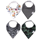 Copper Pearl Diesel bib front-absorbent protects clothing during drool and teething.