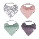 Copper Pearl Lacie 4-pack packaging showcases stylish bibs ready for gifting
