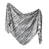 Copper Pearl large premium knit swaddle blanket folded for cozy swaddling and newborn comfort.