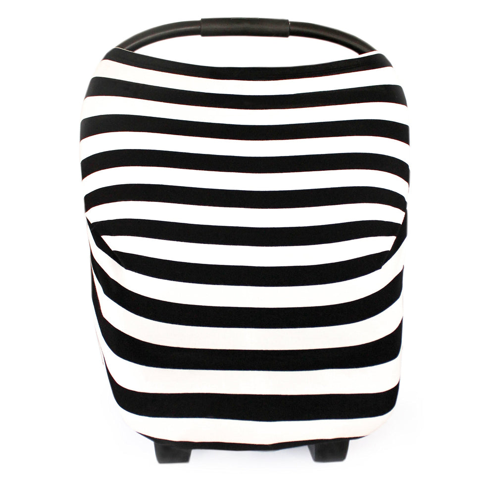 Copper Pearl multi-use cover car seat cover provides sun protection and easy infant access