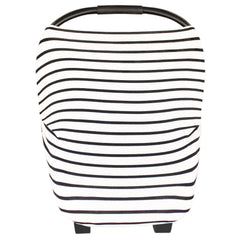 Copper Pearl multi-use cover car seat demonstrates sun protection and breathable coverage on the go.