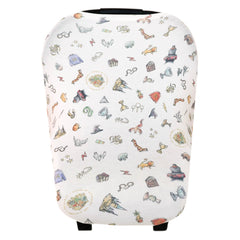 Copper Pearl Multi-Use Cover nursing cover with Wizarding World print for discreet feeds and airflow