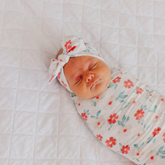 Copper Pearl Noel Knit Headband coordinates with Copper Pearl gear for easy outfits.
