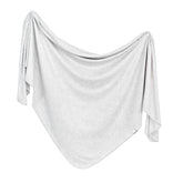 Copper Pearl Peter swaddle blanket soft-knit for cozy, breathable comfort.
